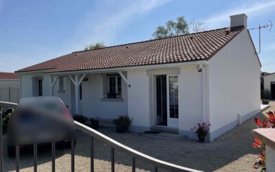 Rénovation de façade à Saint Philbert de Grand Lieu 44310